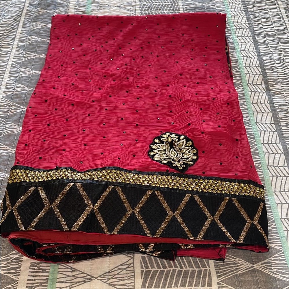 Indian sari saree
